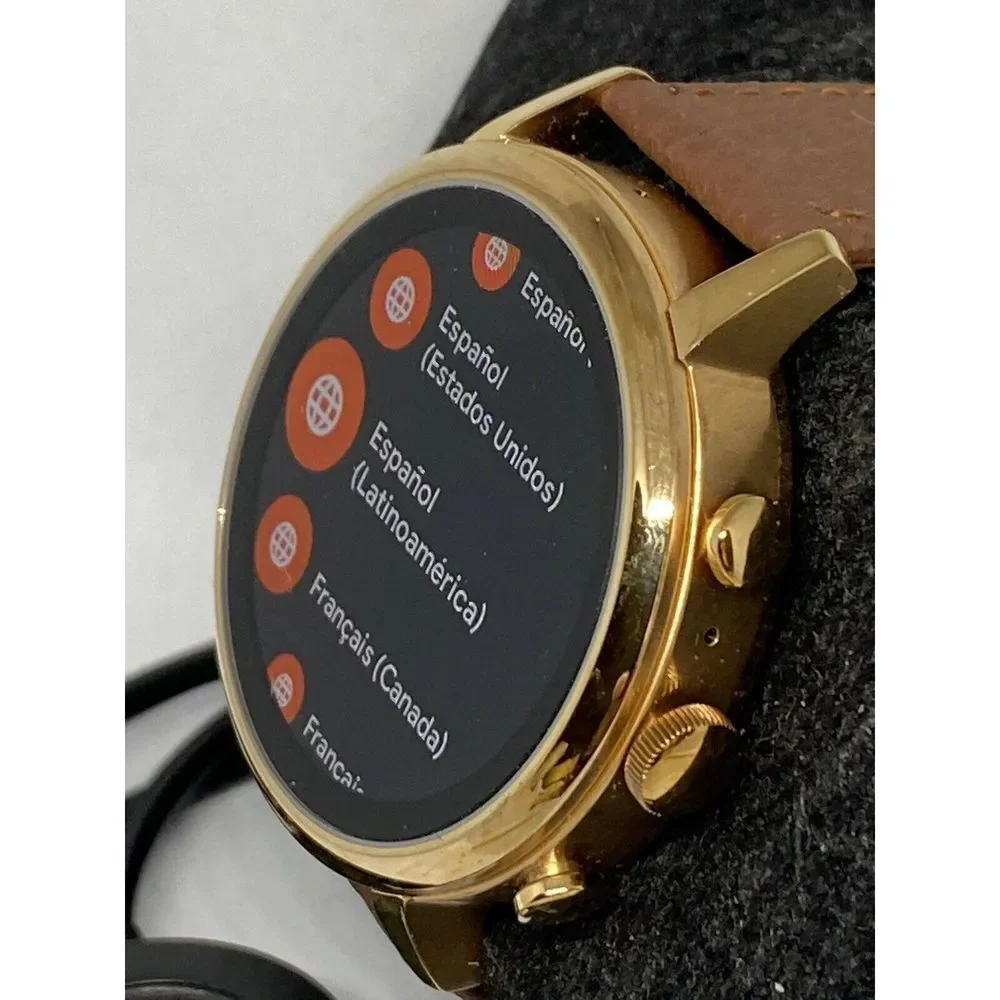 Fossil Gen 4 Authentic Digital Dial Smart Watch Custom Band FTW6018 LT278